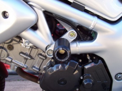 Padací chrániče, Suzuki SV650 do '02, černé